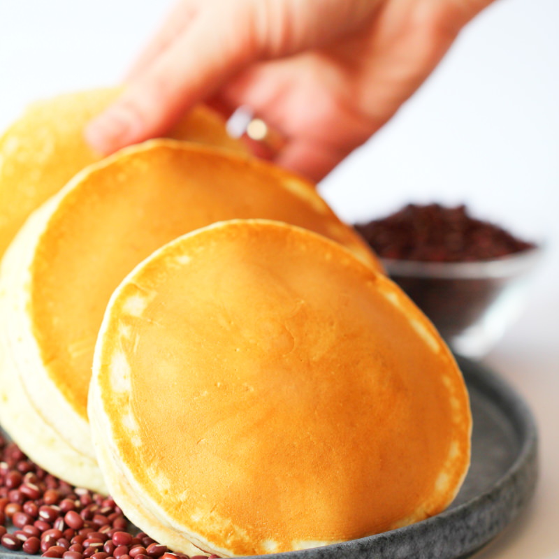 Dorayaki mit Anko Fertig