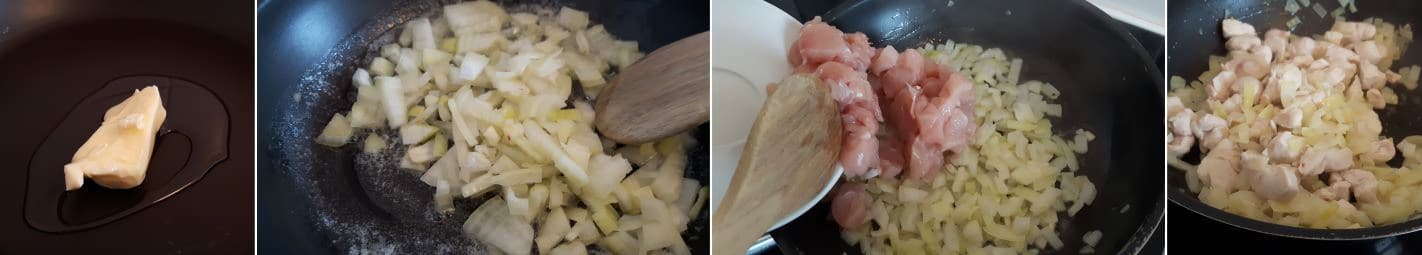 Schnelles Omuraisu Schritt 3 Zutaten braten