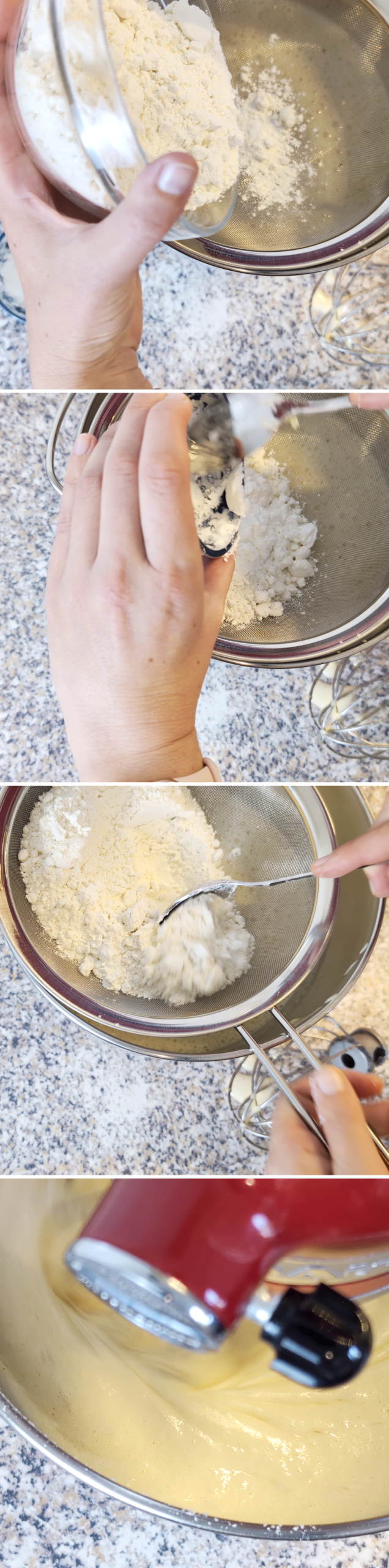 Castella Kuchen Schritt 5 Teig herstellen