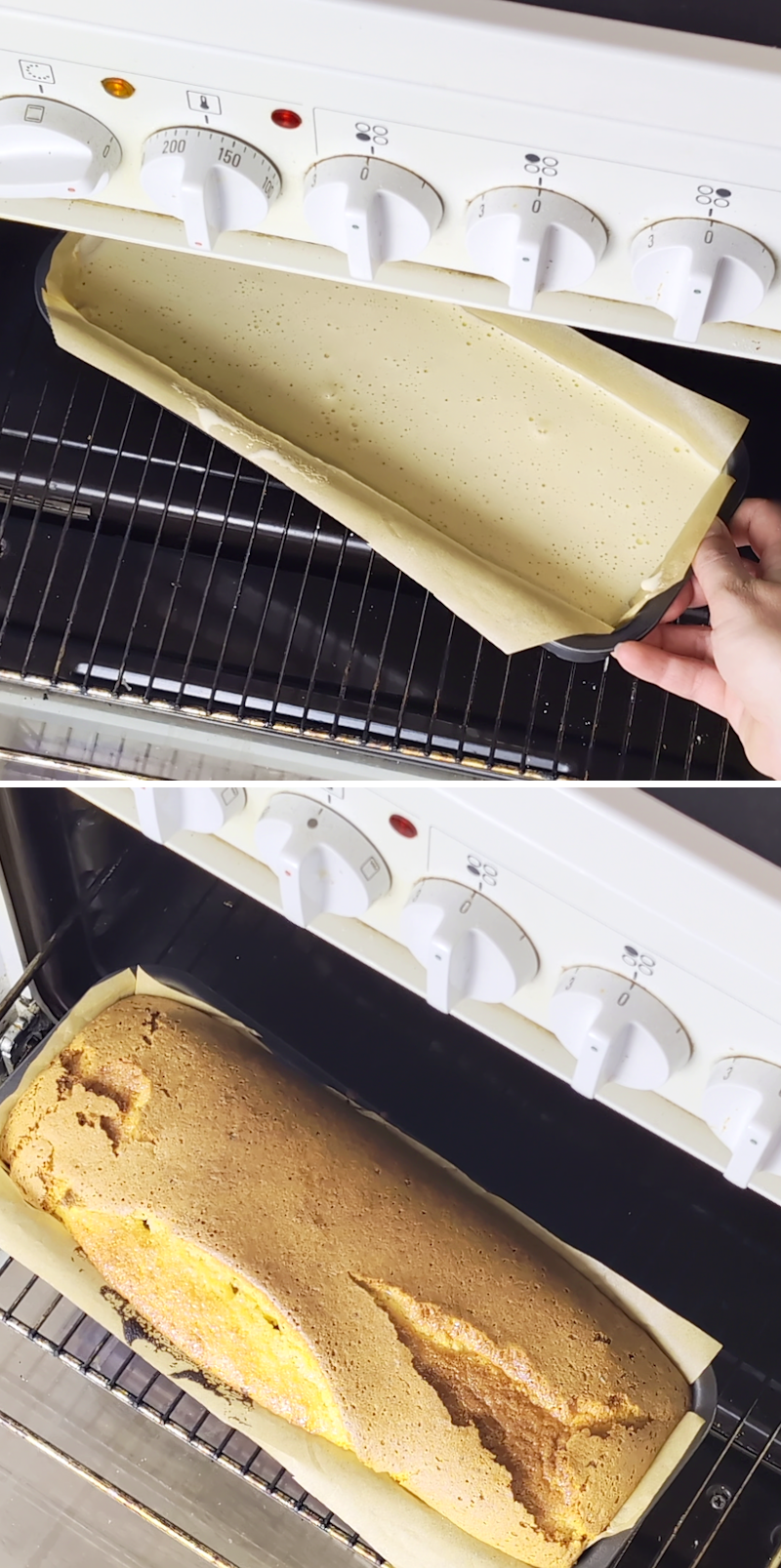 Castella Kuchen Schritt 7 Kasutera backen
