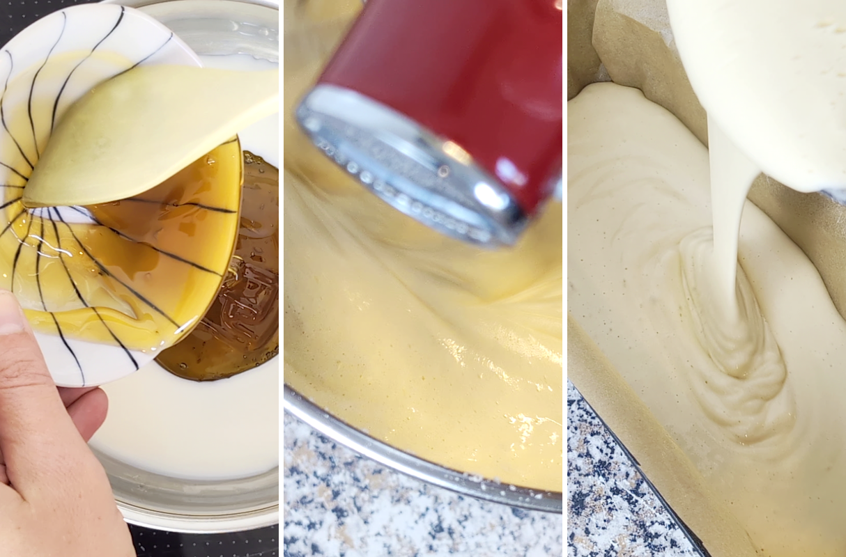 Castella Kuchen Schritt für Schritt selber machen