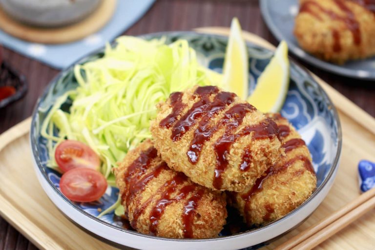 Korokke Rezept: Japanische Kartoffelkroketten | ideal fürs Bento
