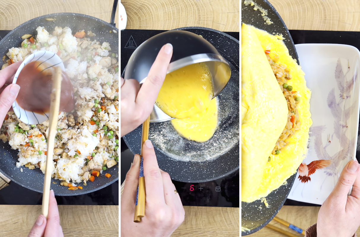 Japanisches Omelett zuhause zubereiten