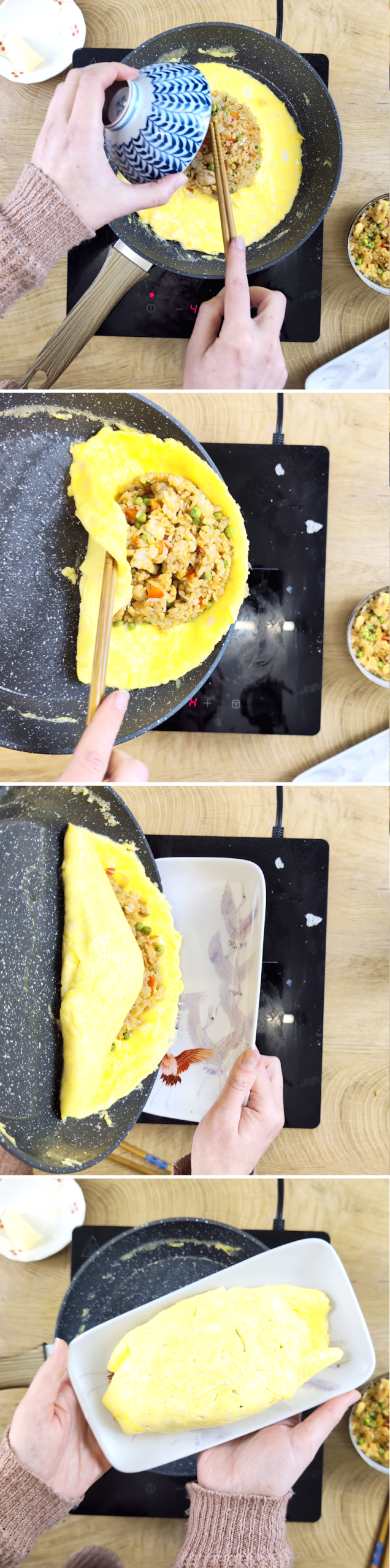 Omuraisu Schritt 11 Fertigstellen