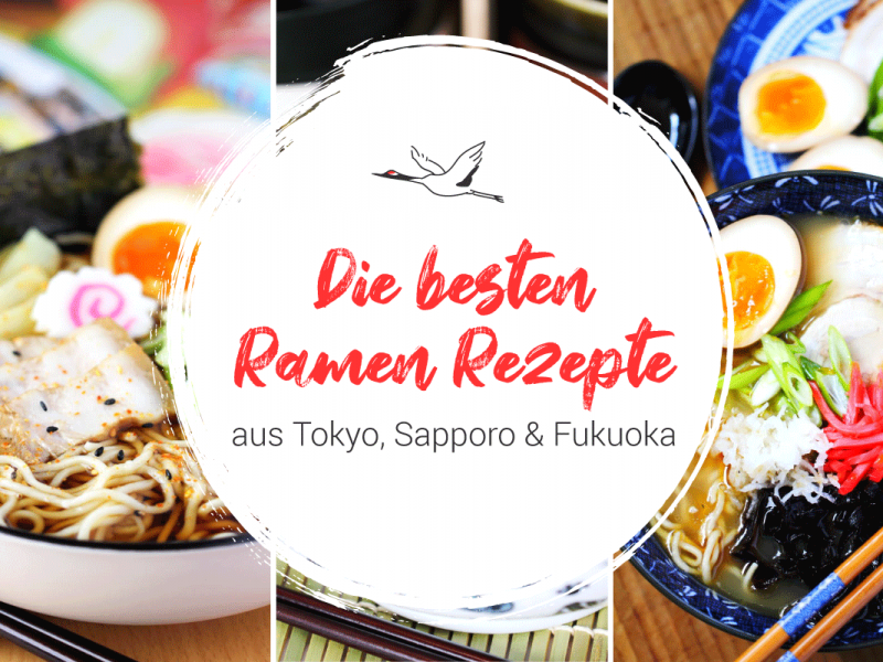 Ramen Nudelsuppen aus Japan Titelbild