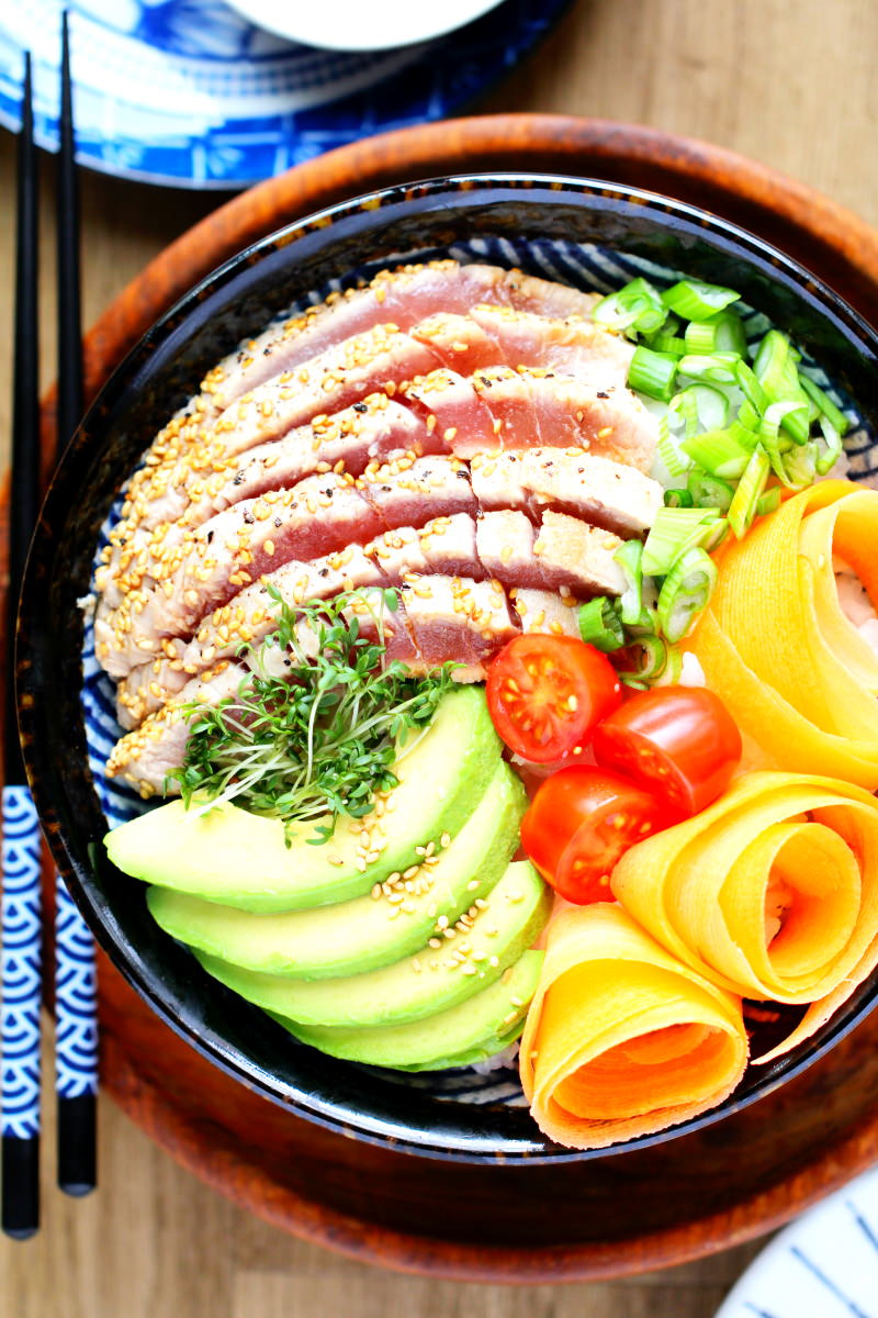 Sushi Bowl Rezeptbild