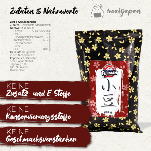 Adzukibohnen Fujiman