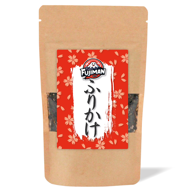 Furikake 50g (japanisches Reisgewürz mit Sesam & Nori, für Onigiri), Fujiman