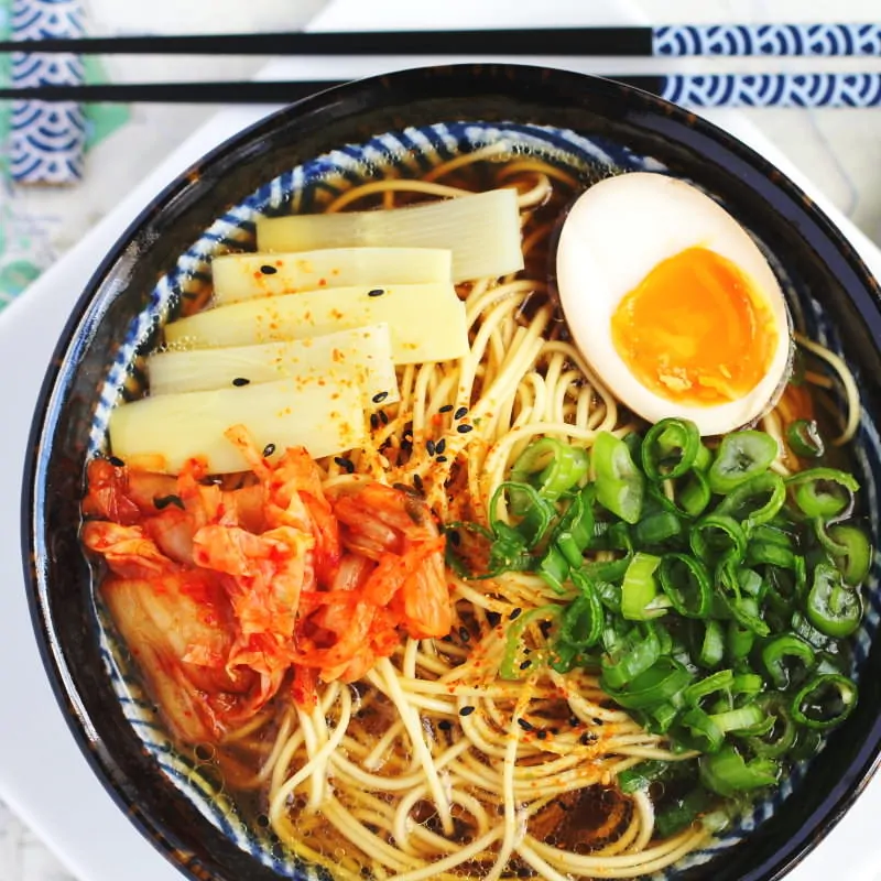Vegetarische Ramen Schritt 9 Fertig