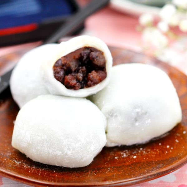 Mame Daifuku Mochi mit Anko Füllung