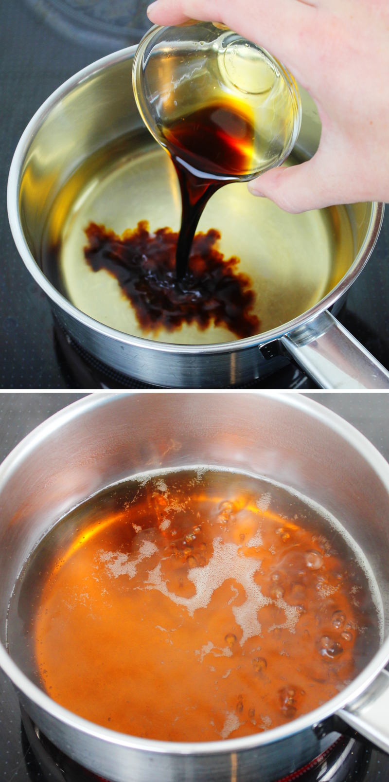 Agedashi Tofu Schritt 3 Sauce zubereiten