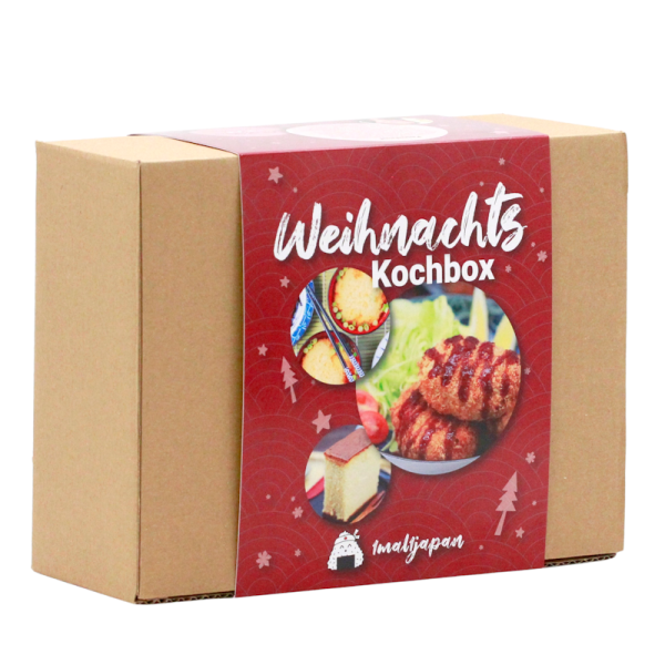 Japan Weihnachtskochbox in weihnachtlicher Geschenkverpackung