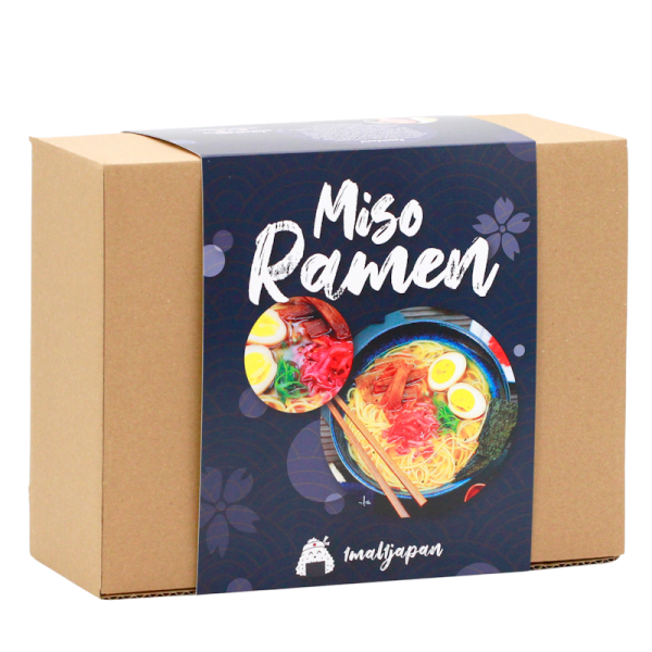 Miso Ramen Geschenkbox mit bedrucktem Schuber von 1mal1japan