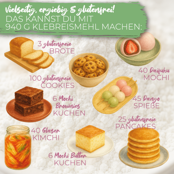 Klebreismehl 940g (glutinous), Fujiman