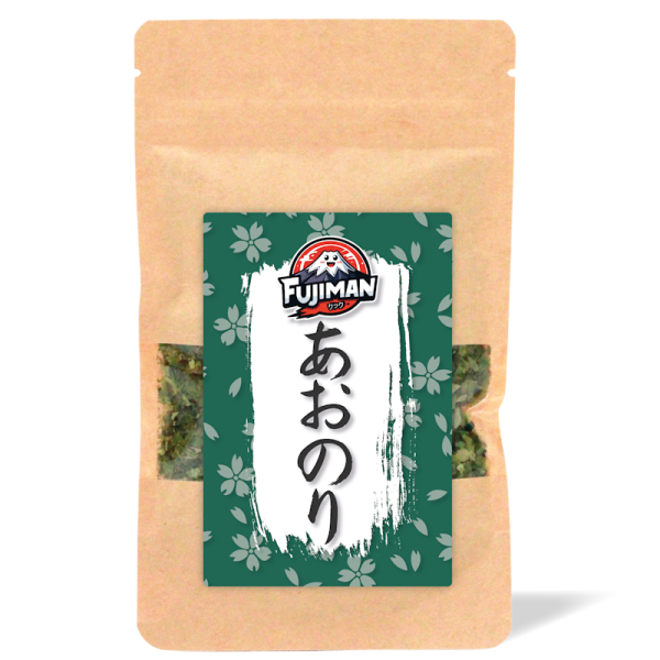 Aonori Algenflocken 10 g (grüner Seetang, Ulva), Fujiman