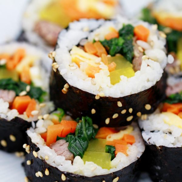 Gimbap Fertig