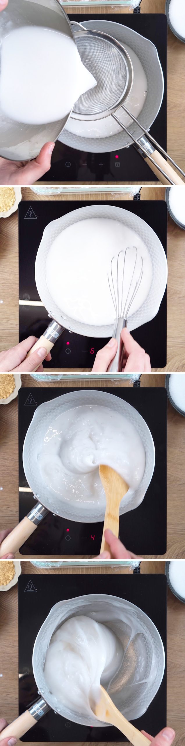Warabi Mochi Schritt 3 Teig garen