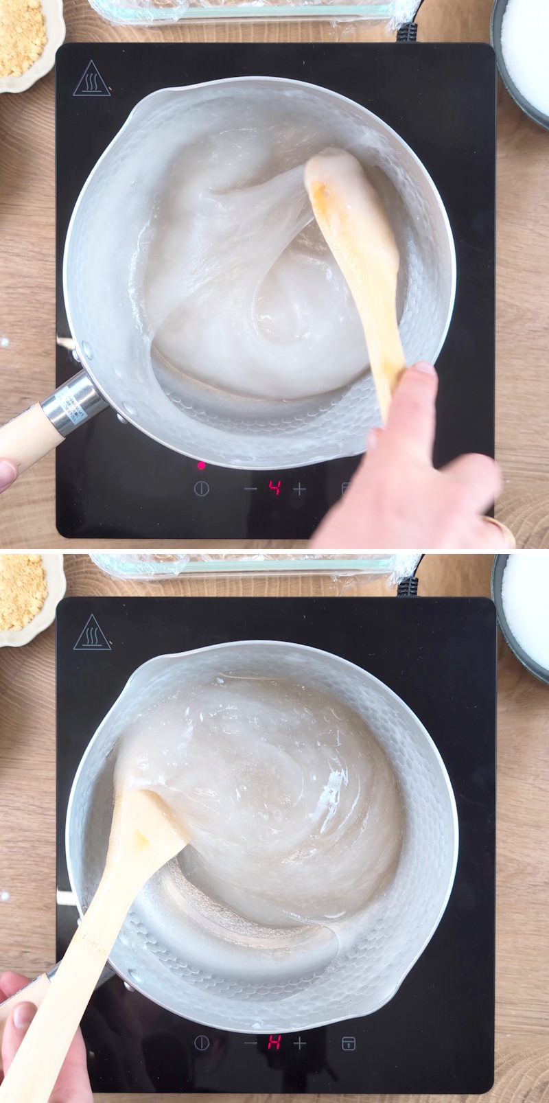 Warabi Mochi Schritt 4 Teig garen