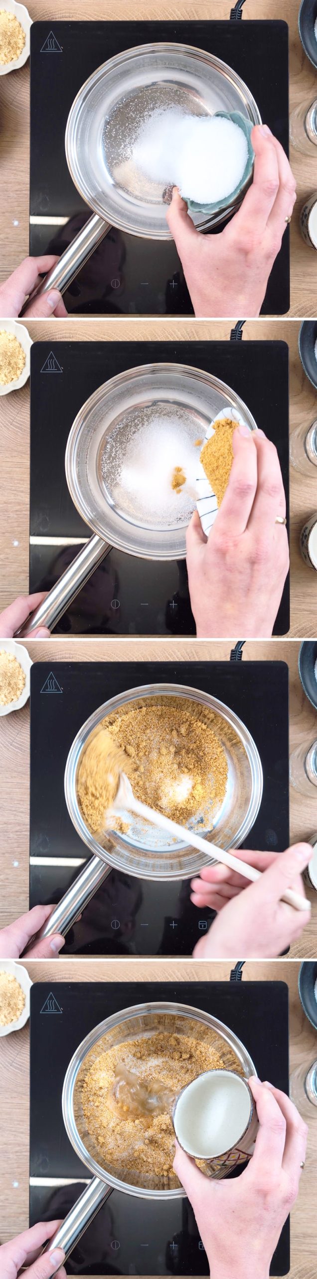 Warabi Mochi Schritt 6 Sirup zubereiten