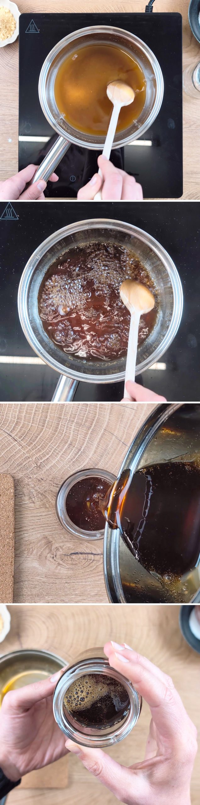 Warabi Mochi Schritt 7 Sirup zubereiten