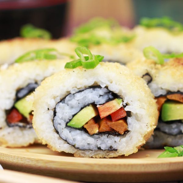 Crispy Sushi Roll Fertig