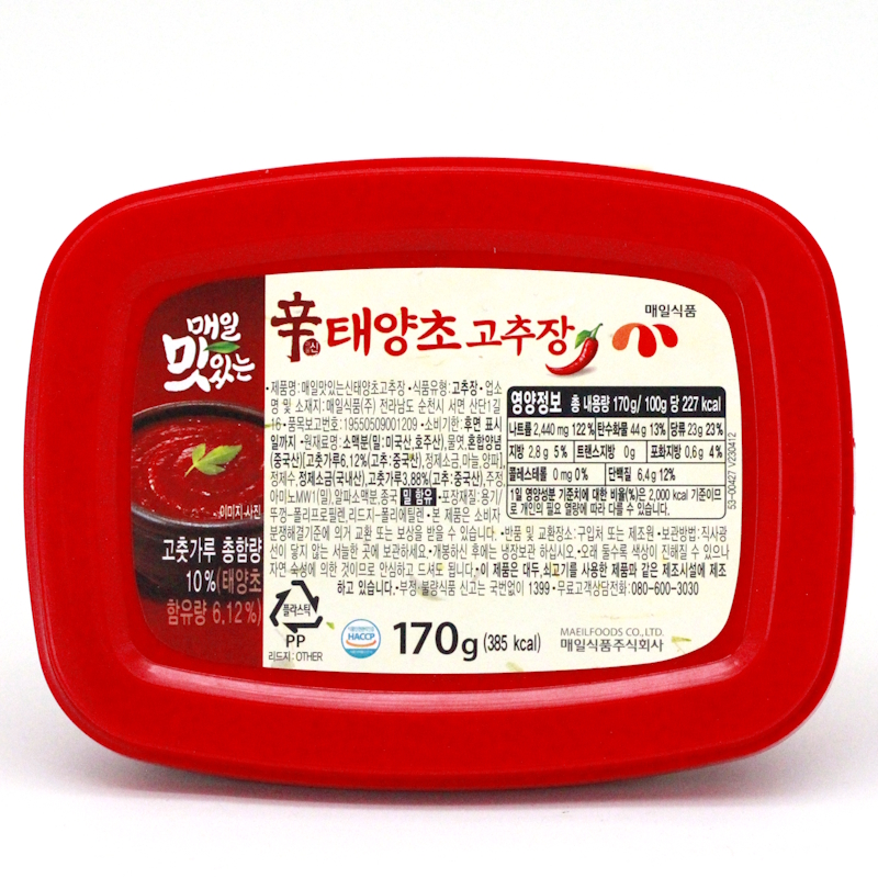 Gochujang Chilipaste 200g (Hot Pepper Paste, koreanische Gewürzpaste)