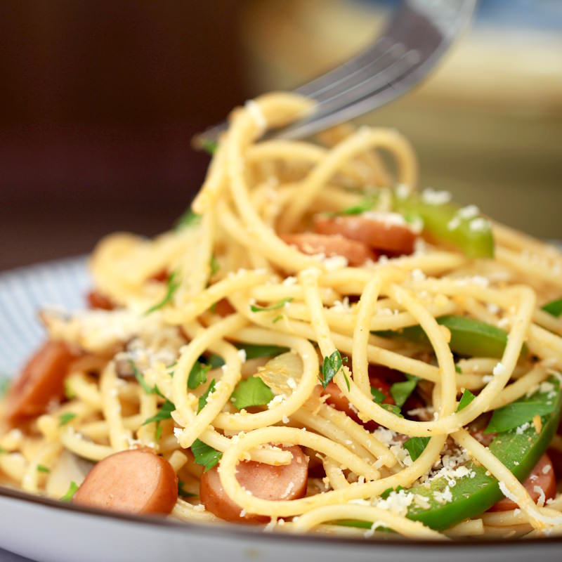 Spaghetti Napolitan Fertig
