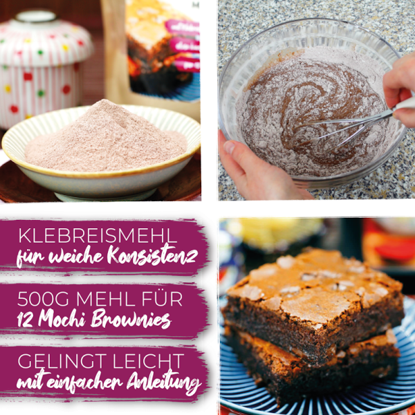 Mochi Brownies Mehl
