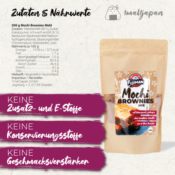 Mochi Brownies Mehl