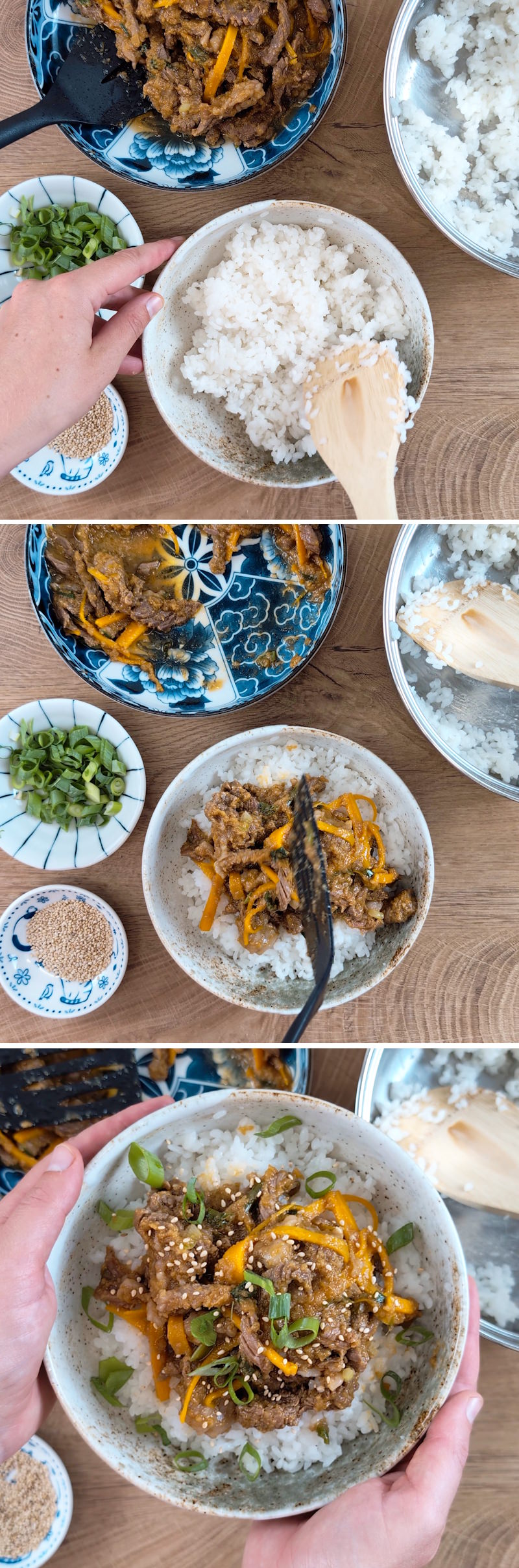 Bulgogi Schritt 8 Servieren