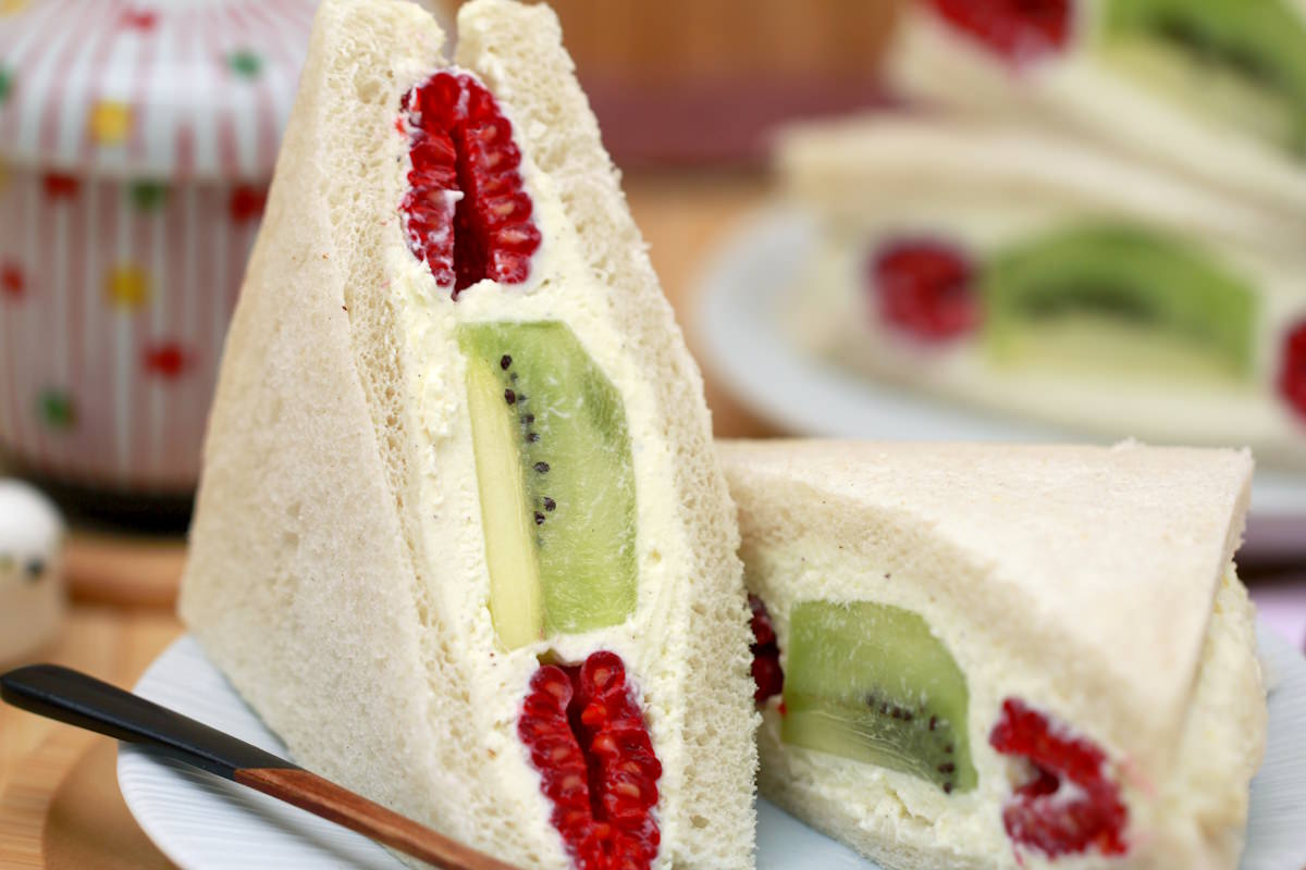 Fruit Sando Nahaufnahme