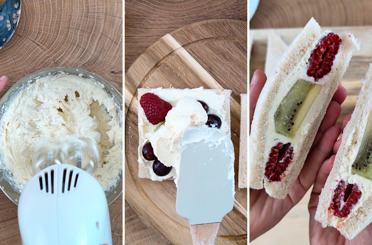 Fruit Sando selber machen