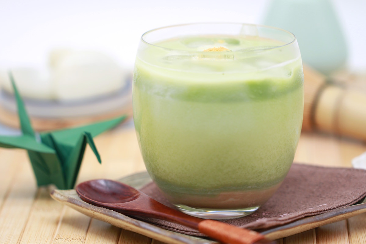 Iced Matcha Latte Titelbild
