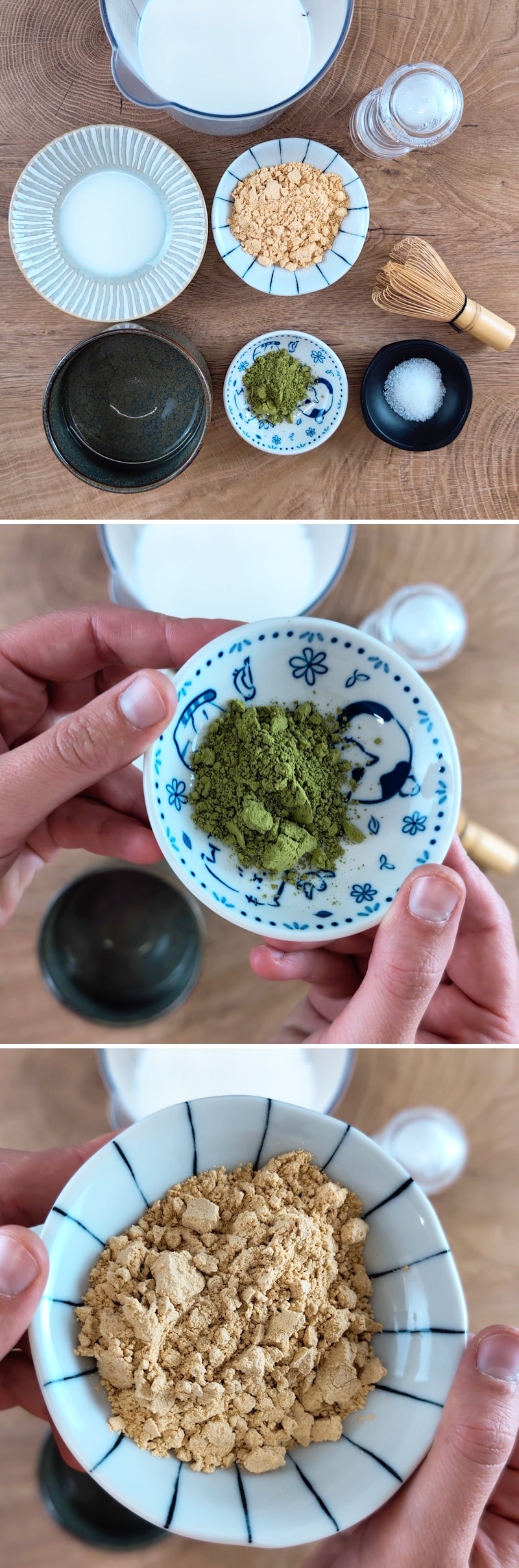 Iced Matcha Latte Zutaten