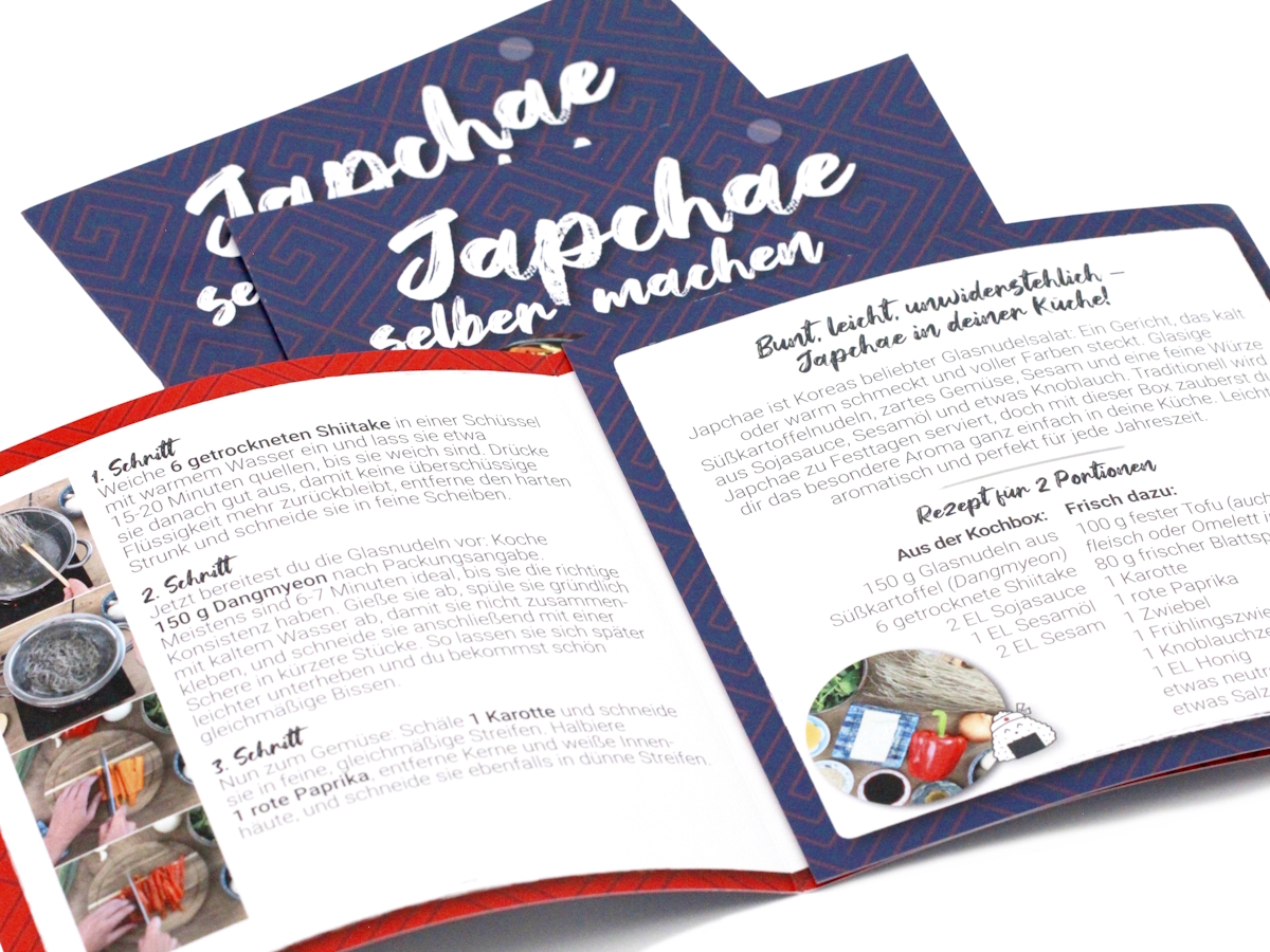Japchae mit Rezept