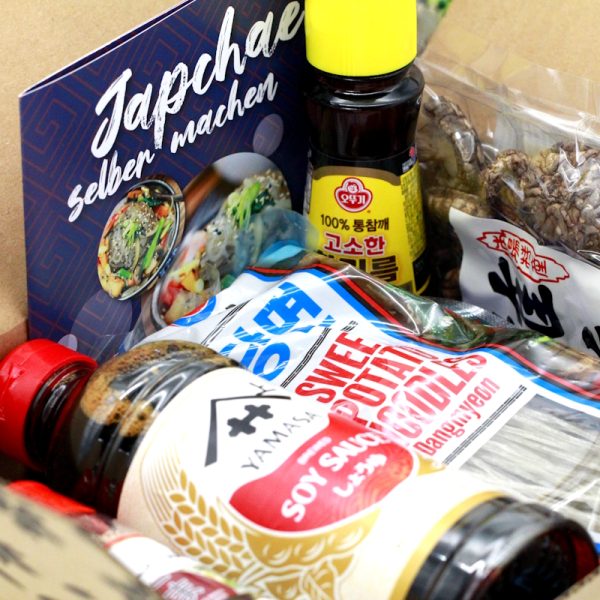 Japchae Kochbox in Verpackung