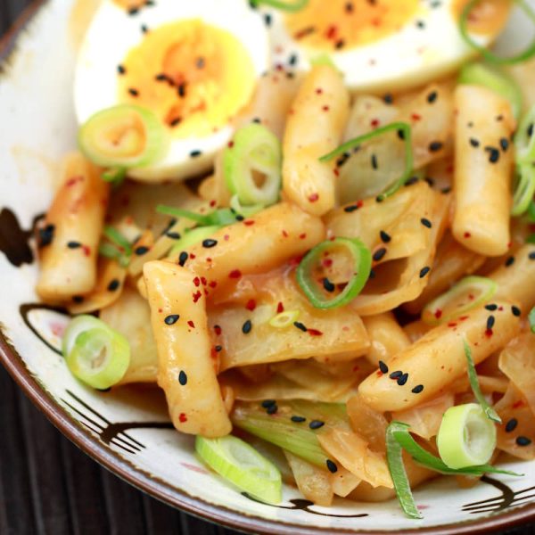 Tteokbokki Fertig