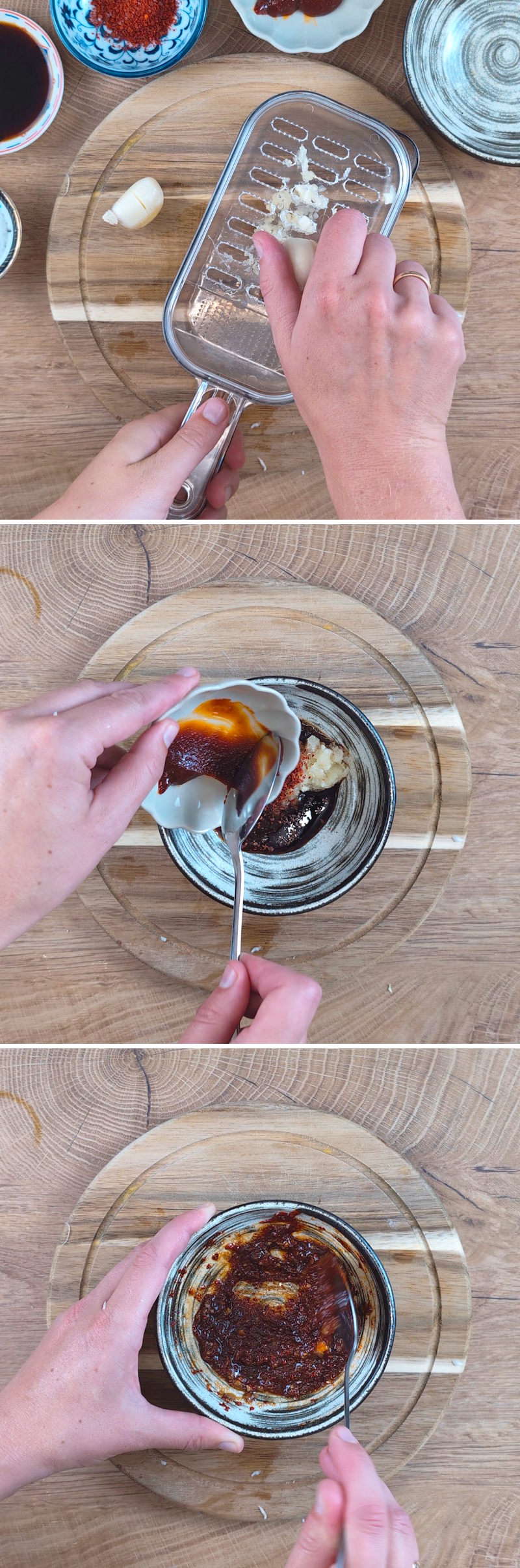 Tteokbokki Schritt 6 Yangnyeom Sauce vorbereiten