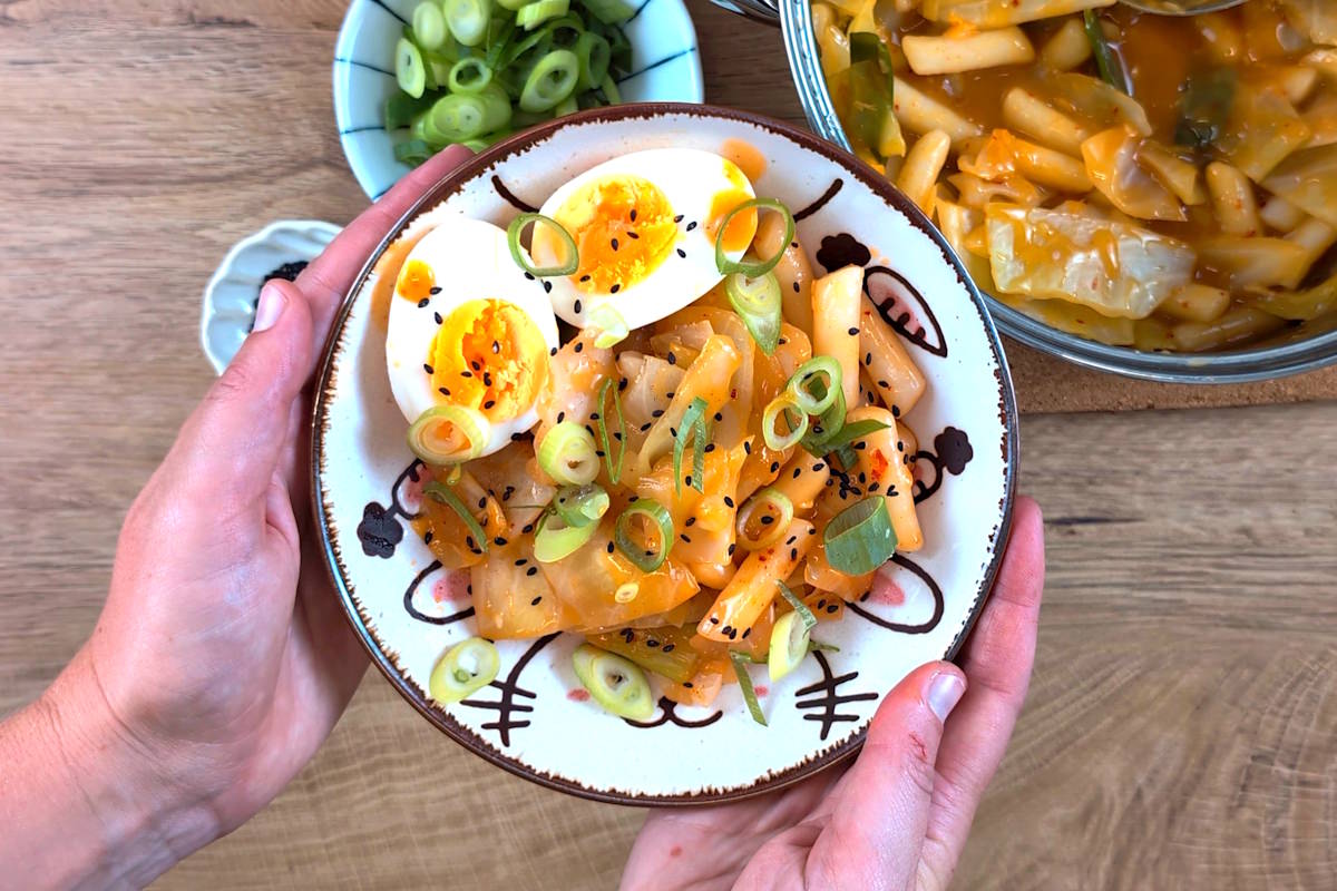 Tteokbokki zubereiten
