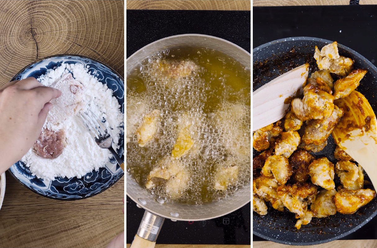 Dakgangjeong selber machen Rezept