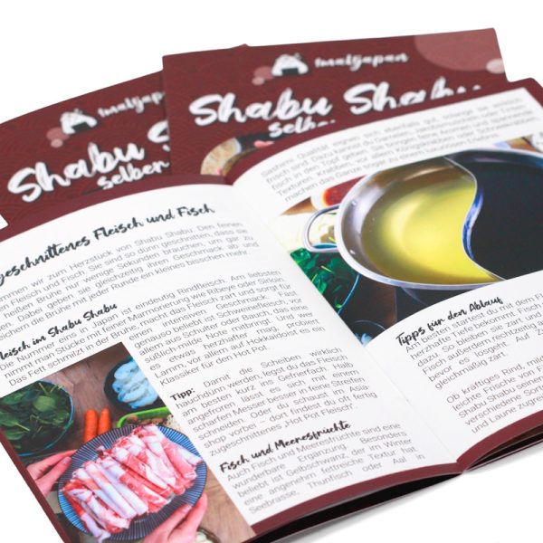Shabu Shabu Hot Pot Box mit Guide