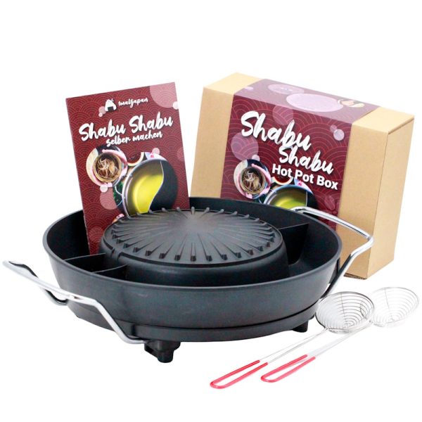 Shabu Shabu Hot Pot Box mit Korean BBQ Grill Titelbild