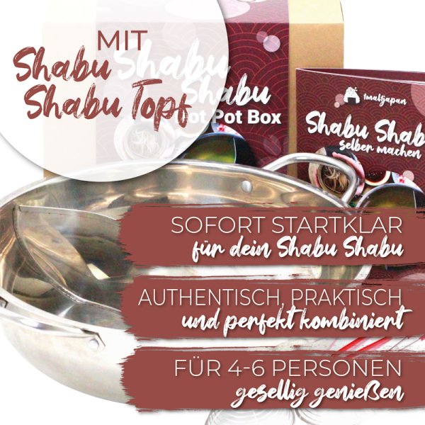 Shabu Shabu Hot Pot Box mit Topf Highlights