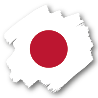 Japan meets Japan Flagge