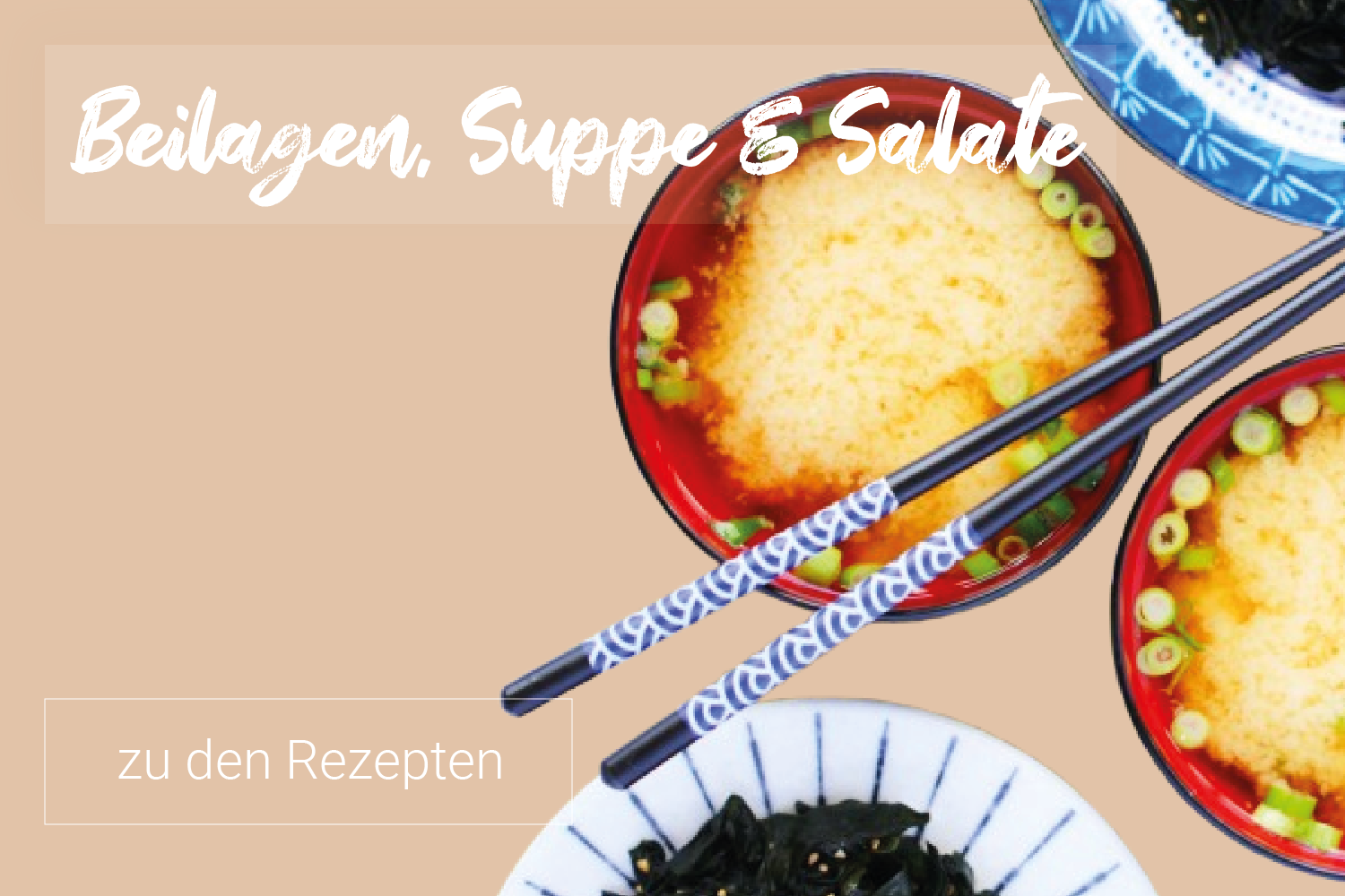 Rezepte Hintergrund Kategorie Beilagen, Suppen & Salate