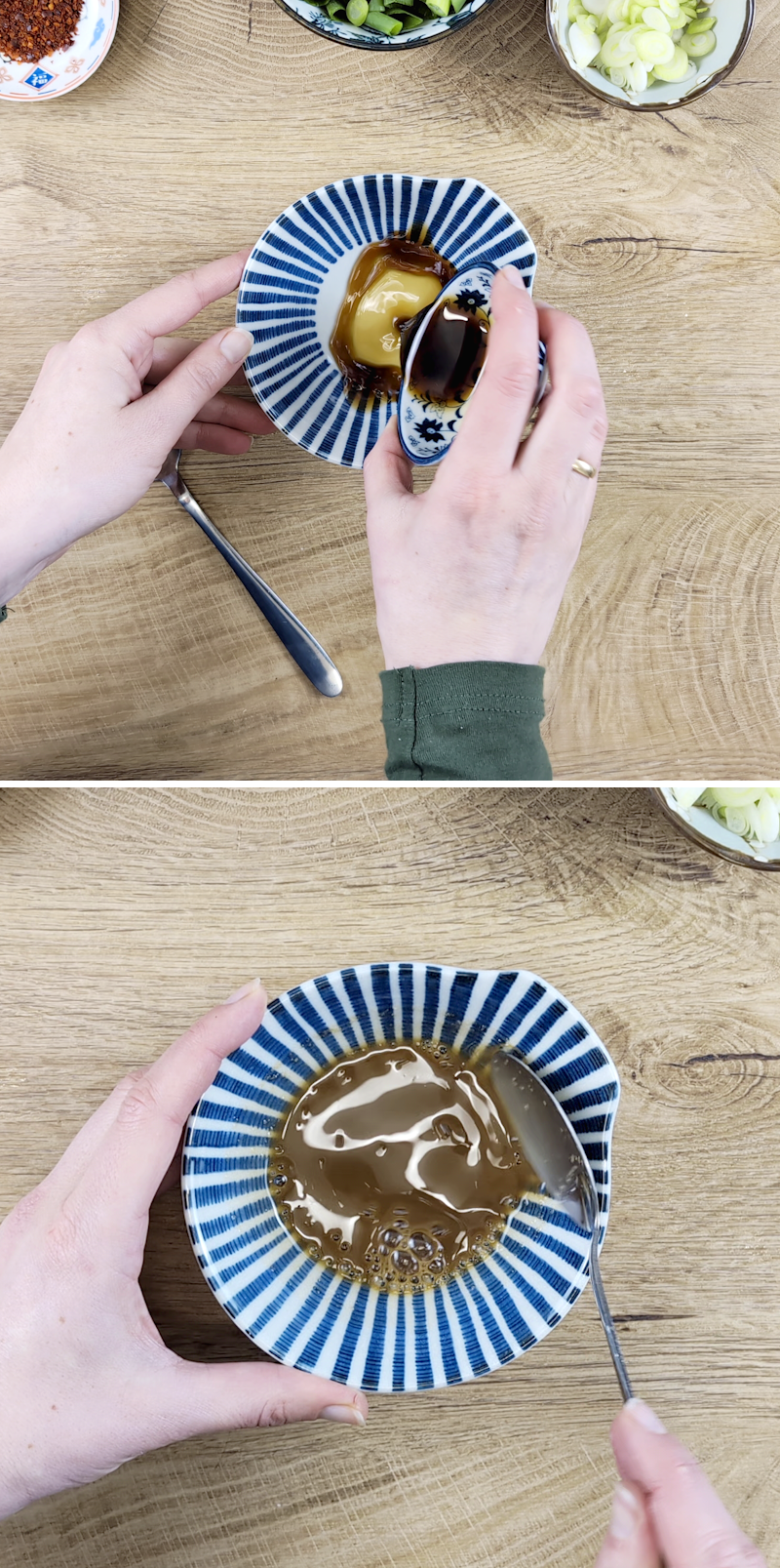 Gong Bao Chicken Schritt 5 Sauce verrühren