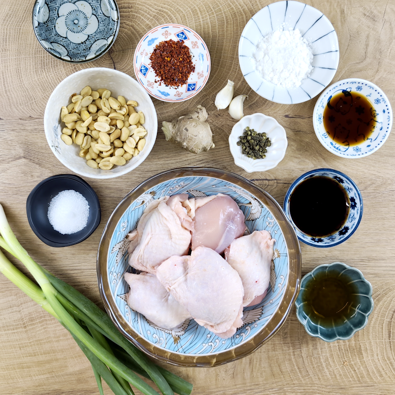 Gong Bao Chicken Zutaten