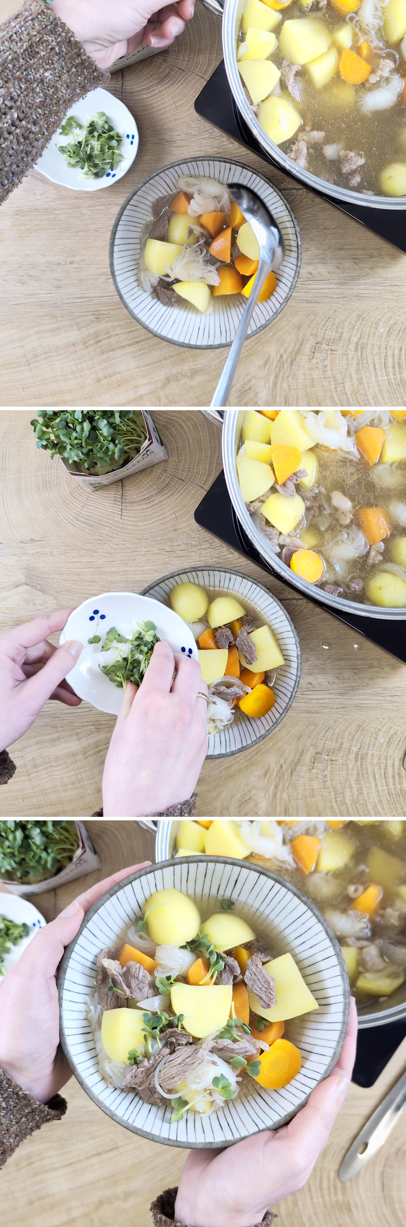 Nikujaga Schritt 10 Fertig