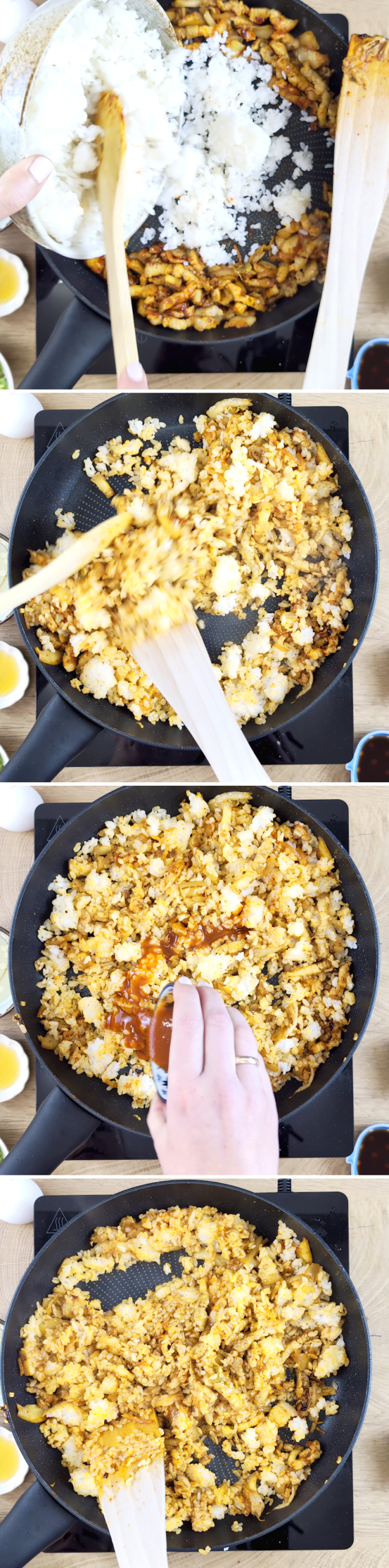 Kimchi Fried Rice Schritt 6 Würzen