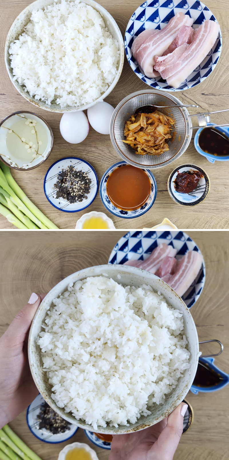 Kimchi Fried Rice Zutaten